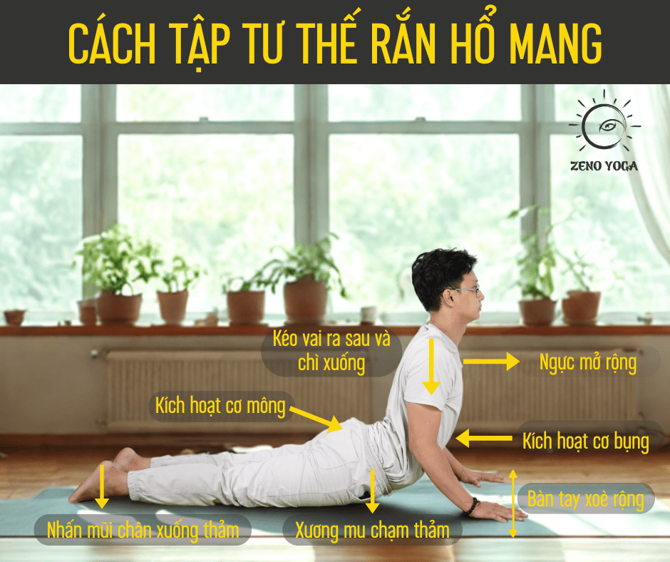 Cach tap Bhujangasana